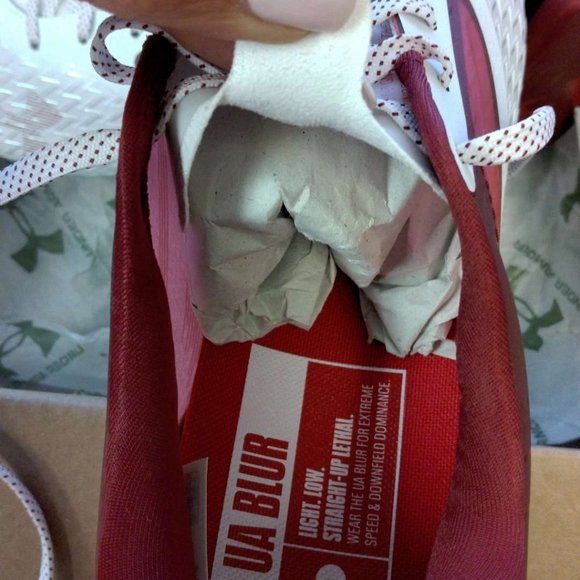 Under Armour Men's Blur Lux Mc Football Shoe(US 15) Like New/Excellent Condition - Picture 7 of 7